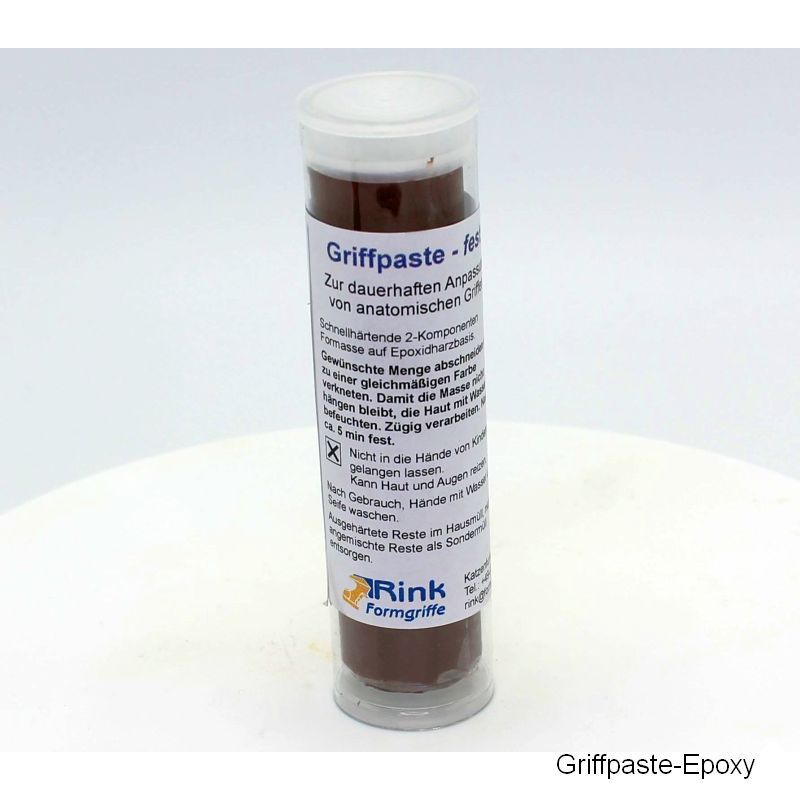 Griffpaste Epoxid - fest, 30ml, braun